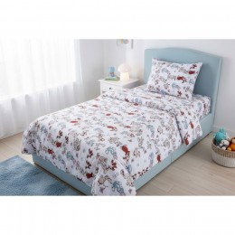 Комплект постельного белья SoundSleep Bunnies бязь подростковый 145х210 см (2800004995184)