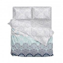 Комплект постельного белья SoundSleep Martel бязь Двуспальный 175х215 см серый (2800004769655)