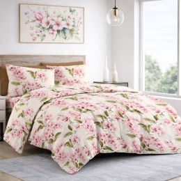 Комплект постельного белья SoundSleep Petals Cream бязь-голд двуспальный 175х215 см (2800005071665)
