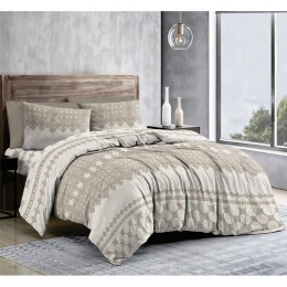 Комплект постельного белья SoundSleep Lace Beige бязь-голд двуспальный 175х215 см (2800005093476)