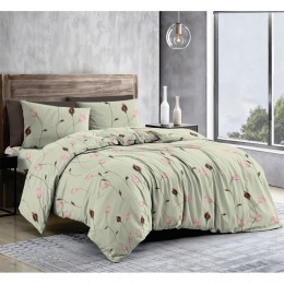 Комплект постельного белья SoundSleep Spring Blush бязь-голд двуспальный 175х215 см (2800005071412)