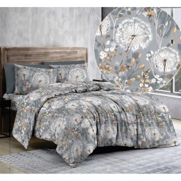 Комплект постельного белья SoundSleep Meadow grey бязь-голд односпальный 140х215 см (2800005071207)