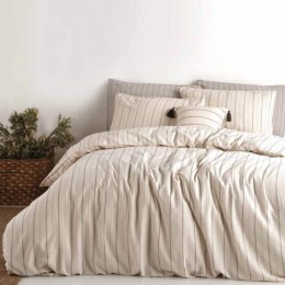 Комплект постельного белья SoundSleep Stonewash TOMMY LIGHT евро светло-серый (2251725460015)