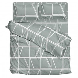 Комплект постельного белья SoundSleep Selenza Si бязь Полуторный 160х215 см серый (2800004797573)
