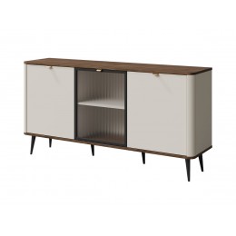 Комод MARLY REG 7 160х82х40 кашемір / горіх
