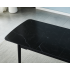 Стіл BERLIN CERAMIC 140(180)*80 чорний мат/чорний каркас Стіл BERLIN CERAMIC 140(180)*80 чорний мат/чорний каркас