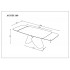 Стіл AGNES CERAMIC 160(240)*90 білий позолочений мат/коричневий Стіл AGNES CERAMIC 160(240)*90 білий позолочений мат/коричневий