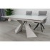 Стіл LAURA CERAMIC 160(240)*90 білий мат/білий