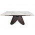 Стіл AGNES CERAMIC 160(240)*90 білий позолочений мат/коричневий Стіл AGNES CERAMIC 160(240)*90 білий позолочений мат/коричневий