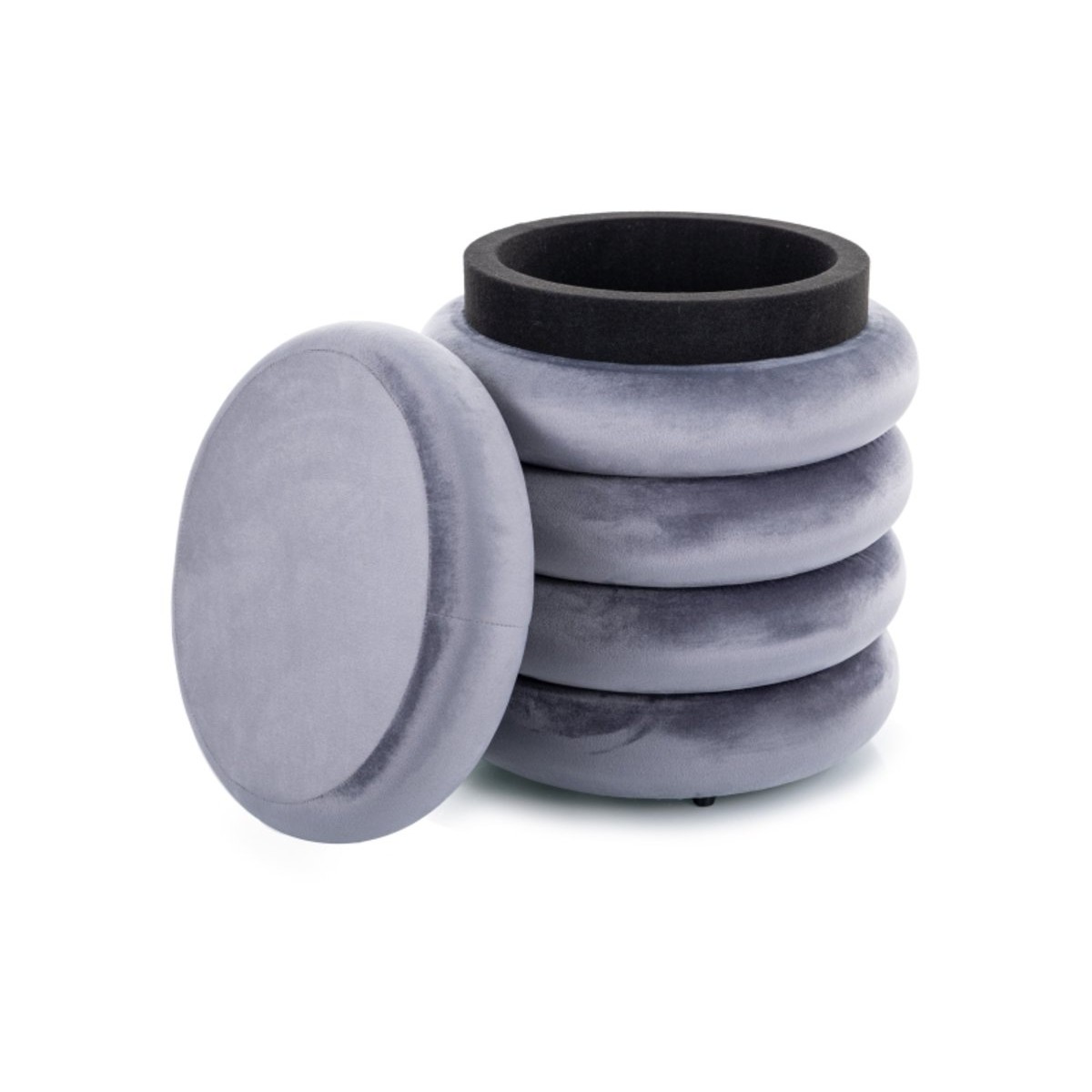Пуф CALVI VELVET сірий TAP.252 Пуф CALVI VELVET сірий TAP.252