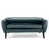 Софа MENA VELVET зелена/венге BL.78 Софа MENA VELVET зелена/венге BL.78