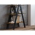 Стелаж TIPI дуб вотан/чорний 136x80 Стелаж TIPI дуб вотан/чорний 136x80