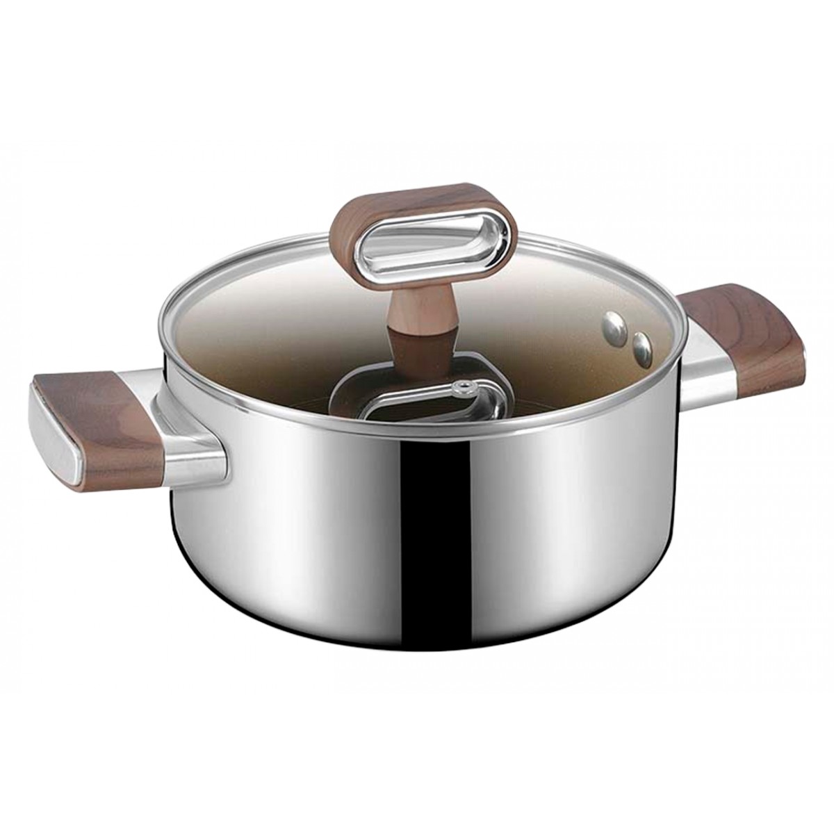 Кастрюля нержавеющая Maestro-Ellite 260мм x 5.2л Titanium (MR-3560-26) Кастрюля нержавеющая Maestro-Ellite 260мм x 5.2л Titanium (MR-3560-26)