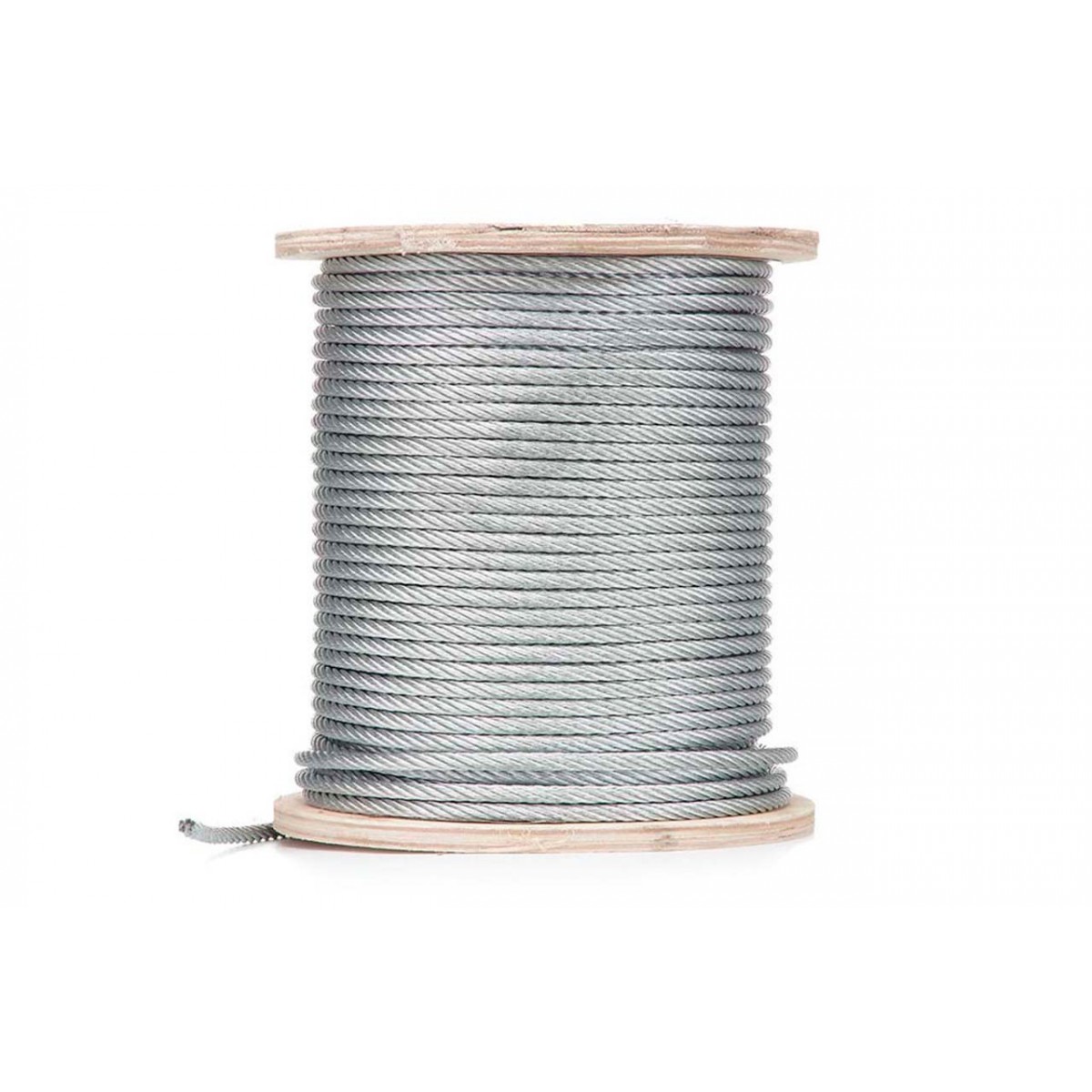 Трос оцинкованный Apro 12мм x 100м (6х19) DIN 3060 (WR-G12) (100 шт.)