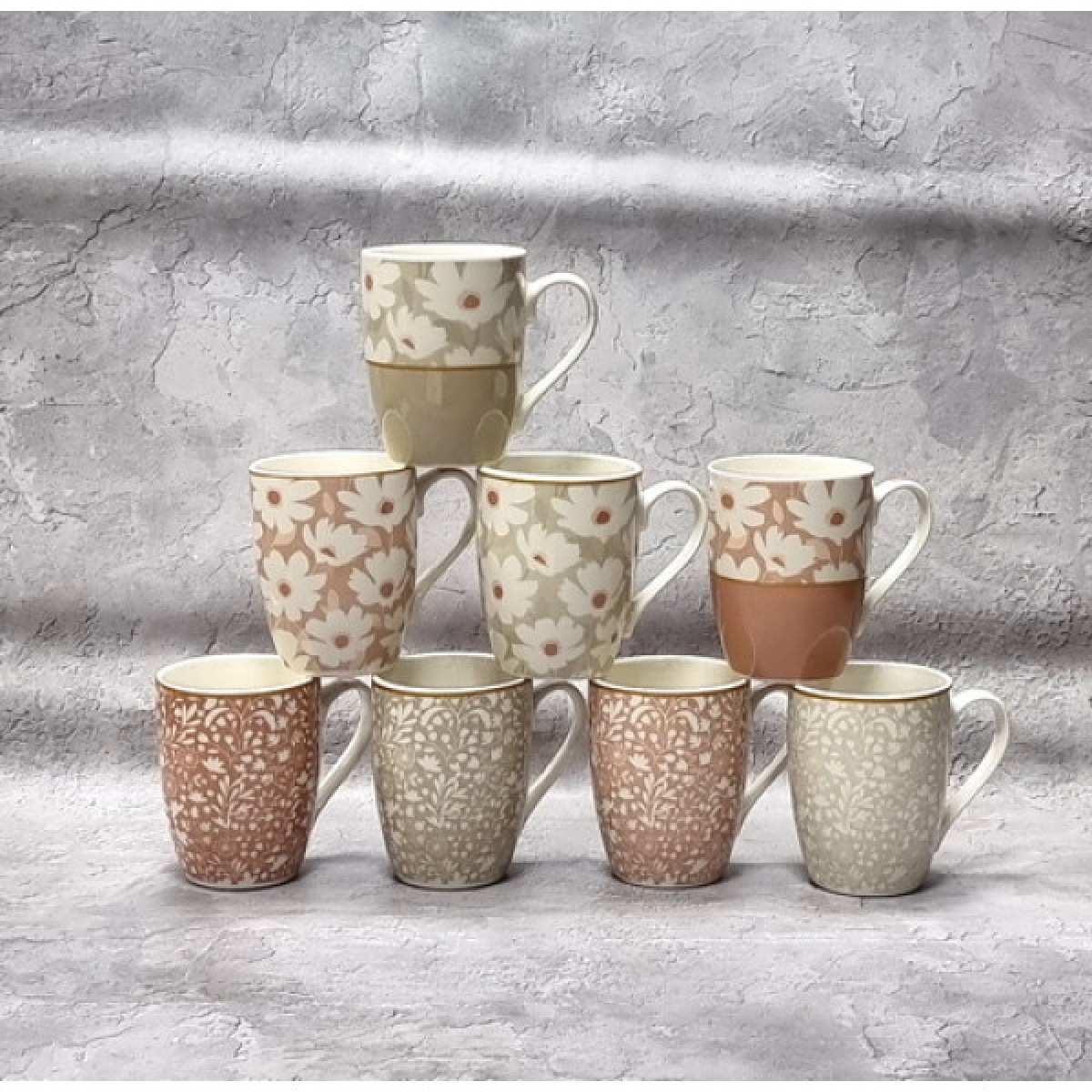 2091-19 Чашка Квітковий мікс 340ml 2091-19 Чашка Квітковий мікс 340ml