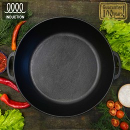 400-80 Жаровня  чавунна 40*8см Сирітка
