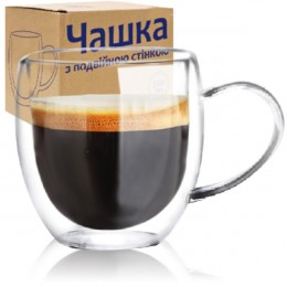  Чашка з подвійною стінкою 250мл 201-30