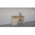 VICTOR D/B стіл дуб артізан/білий діамант VICTOR D/B стіл дуб артізан/білий діамант