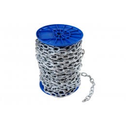 Цепь короткозвенная Apro 5 мм х 32 м DIN 5685 A (CH-SL5) (32 шт.) Цепь короткозвенная Apro 5 мм х 32 м DIN 5685 A (CH-SL5) (32 шт.)