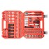 Набор инструмента Intertool 1/4" x 1/2" x 111ед RED (ET-9111)