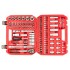 Набор инструмента Intertool 1/4" x 1/2" x 110ед RED (ET-9108)