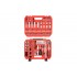 Набор инструмента Intertool 1/4" x 1/2" x 111ед RED (ET-9110)