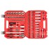 Набор инструмента Intertool 1/4" x 1/2" x 94ед RED (ET-9094)
