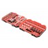 Набор инструмента Intertool 1/4" x 1/2" x 111ед RED (ET-9111)