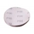 Круг шлифовальный на липучке Intertool 125 мм Р180 (10 шт.) (BT-0518)