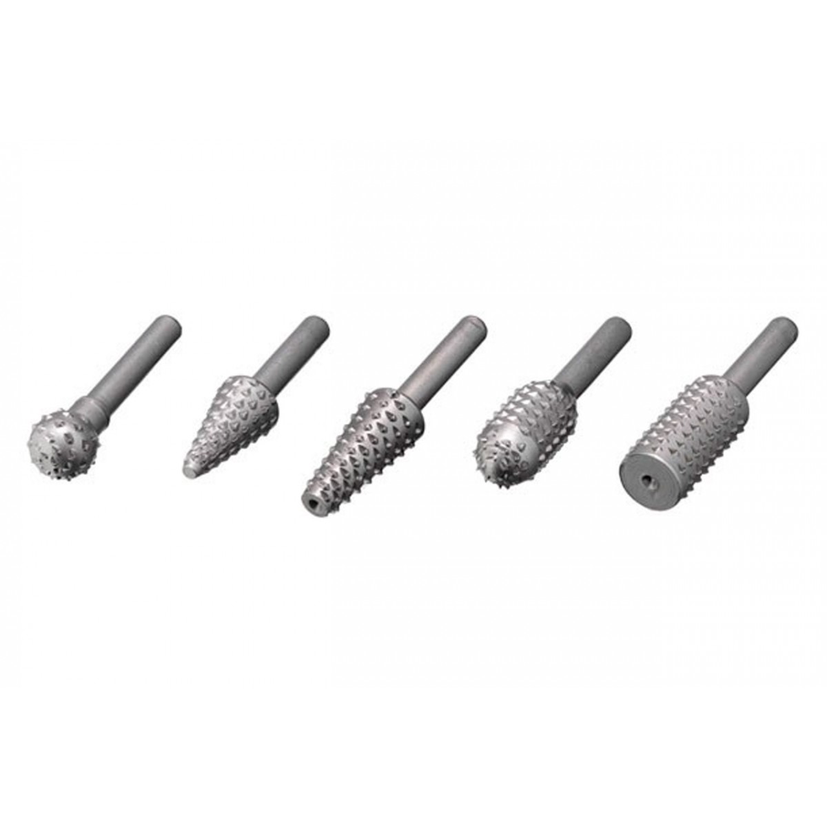 Набор шарошек по дереву Intertool 5 шт. (BT-0030)