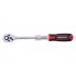 Ключ трещоточный (рукоятка с храповым механизмом) Intertool 1/4" x 72T телескопический Storm (ET-8004)