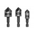 Набор зенкеров Intertool 12 x 16 x 19мм (3шт) (SD-5005) Набор зенкеров Intertool 12 x 16 x 19мм (3шт) (SD-5005)