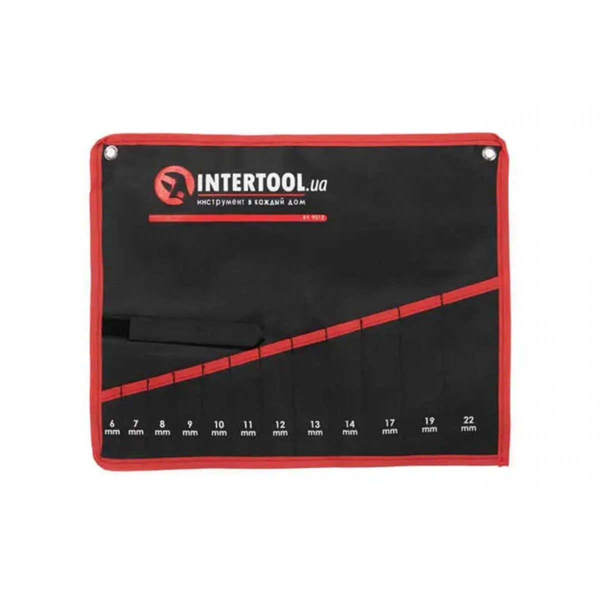 Чехол для гаечных ключей Intertool 450 x 360 мм x 12 карманов (BX-9012)