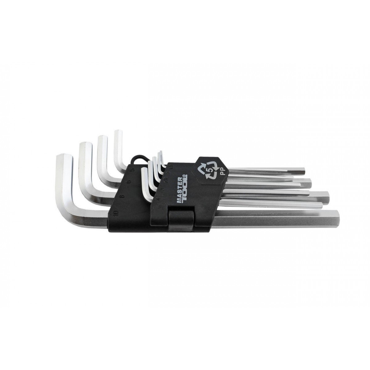 Набор шестигранных ключей Mastertool 9 шт. удлиненные (75-0956)