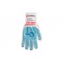 Перчатки Intertool 70/30 с точкой 55г белые 10" (SP-0130) (12 шт.)