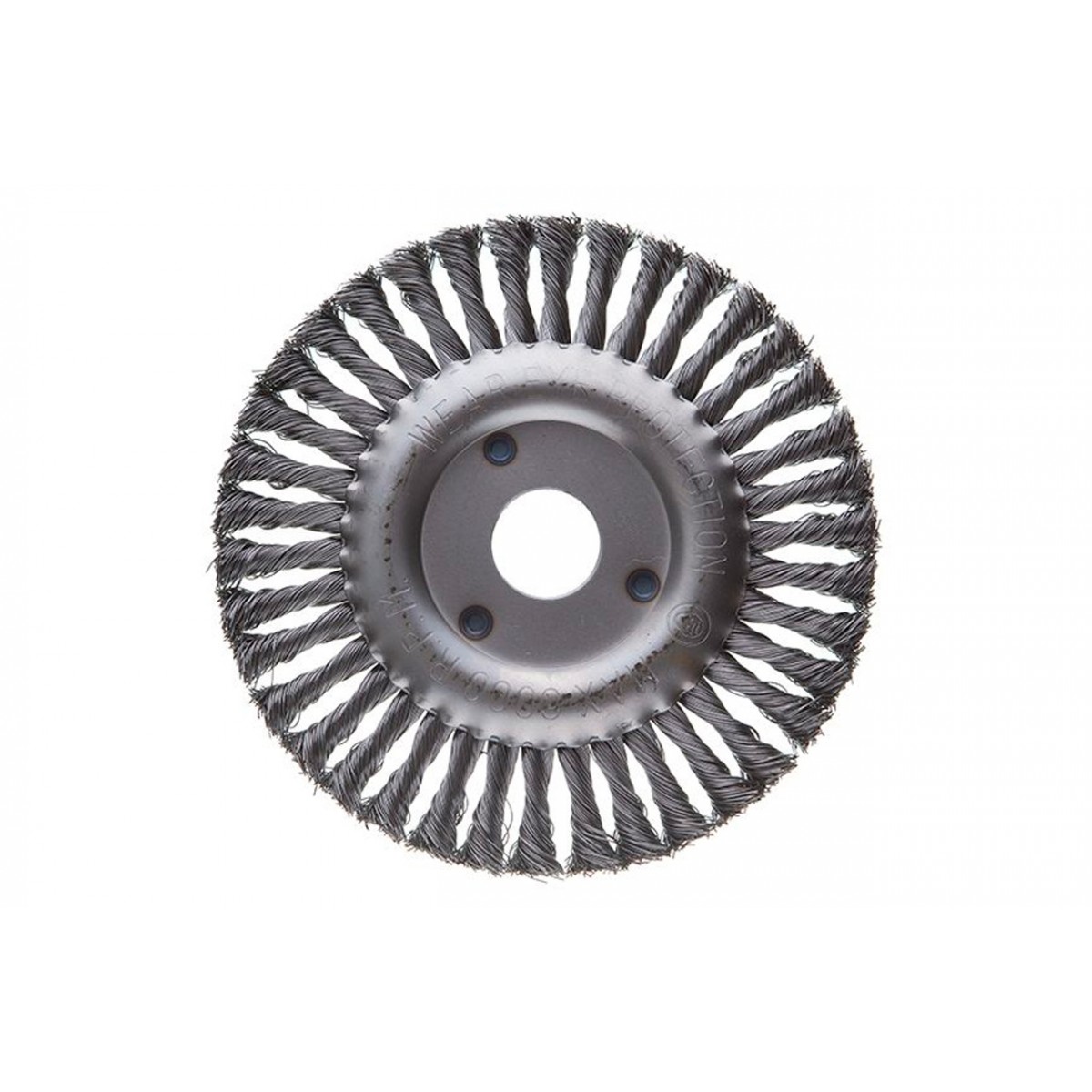 Щетка дисковая Intertool 200 мм плетеная (BT-7200)
