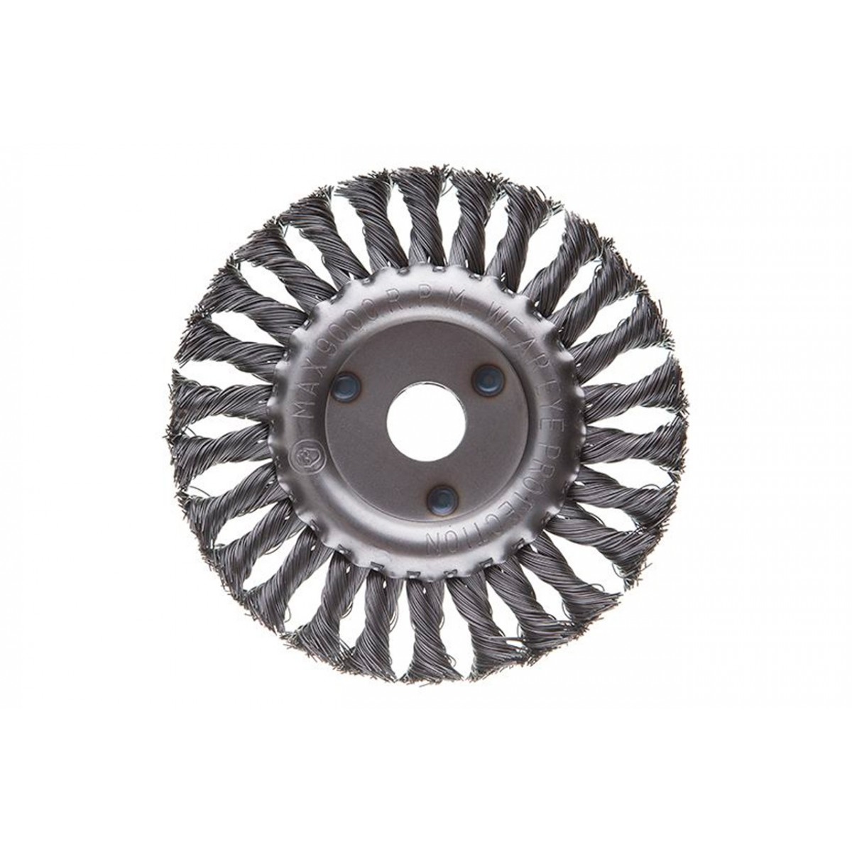 Щетка дисковая Intertool 150 мм плетеная (BT-7150)