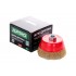 Щетка торцевая Apro 100 мм x М14 рифленая (830427)