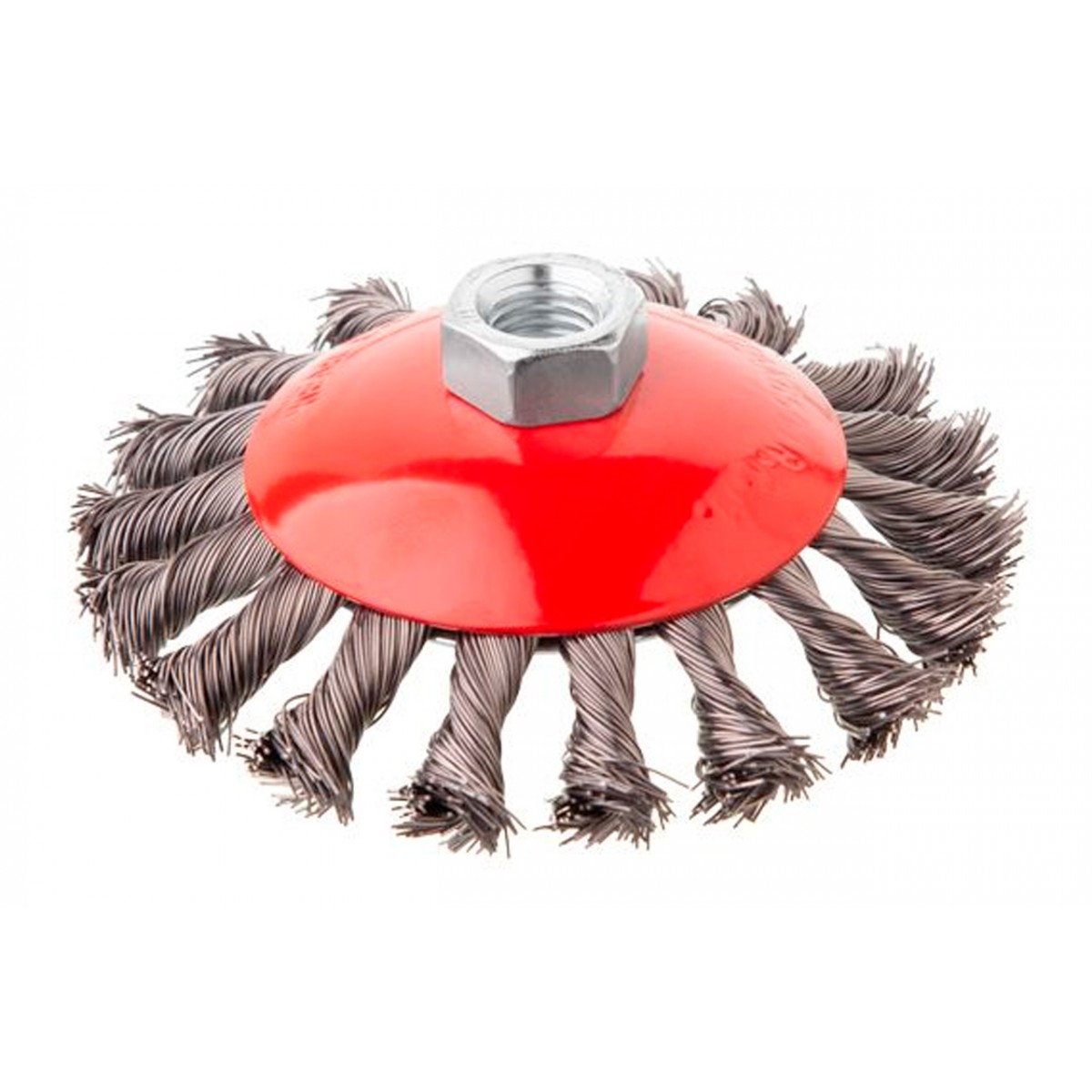 Щетка конусная Intertool 115 мм плетеная (BT-4115)