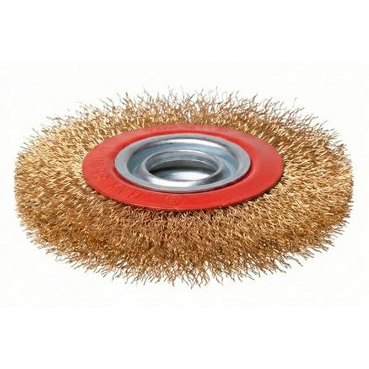 Щетка дисковая Intertool 150 x 32мм рифленая латунь (BT-6151)