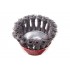 Щетка торцевая Intertool 85 мм плетеная (BT-2085)