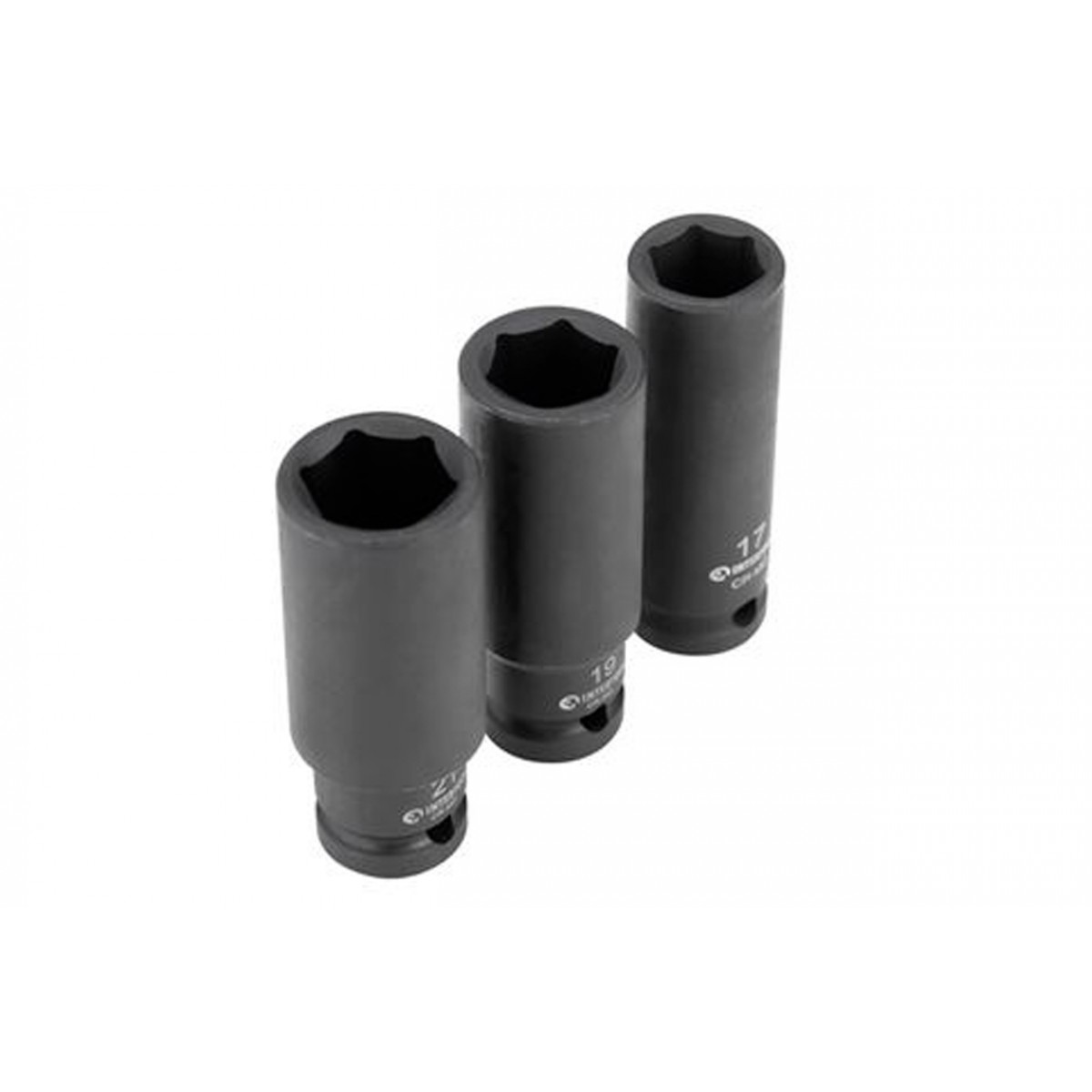 Набор головок ударных Intertool-Storm 17 x 19 x 21мм x 1/4