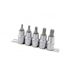 Набор сплайнов 1/2" Intertool 5 шт. (М5 6 8 10 и 12) (HT-1850)