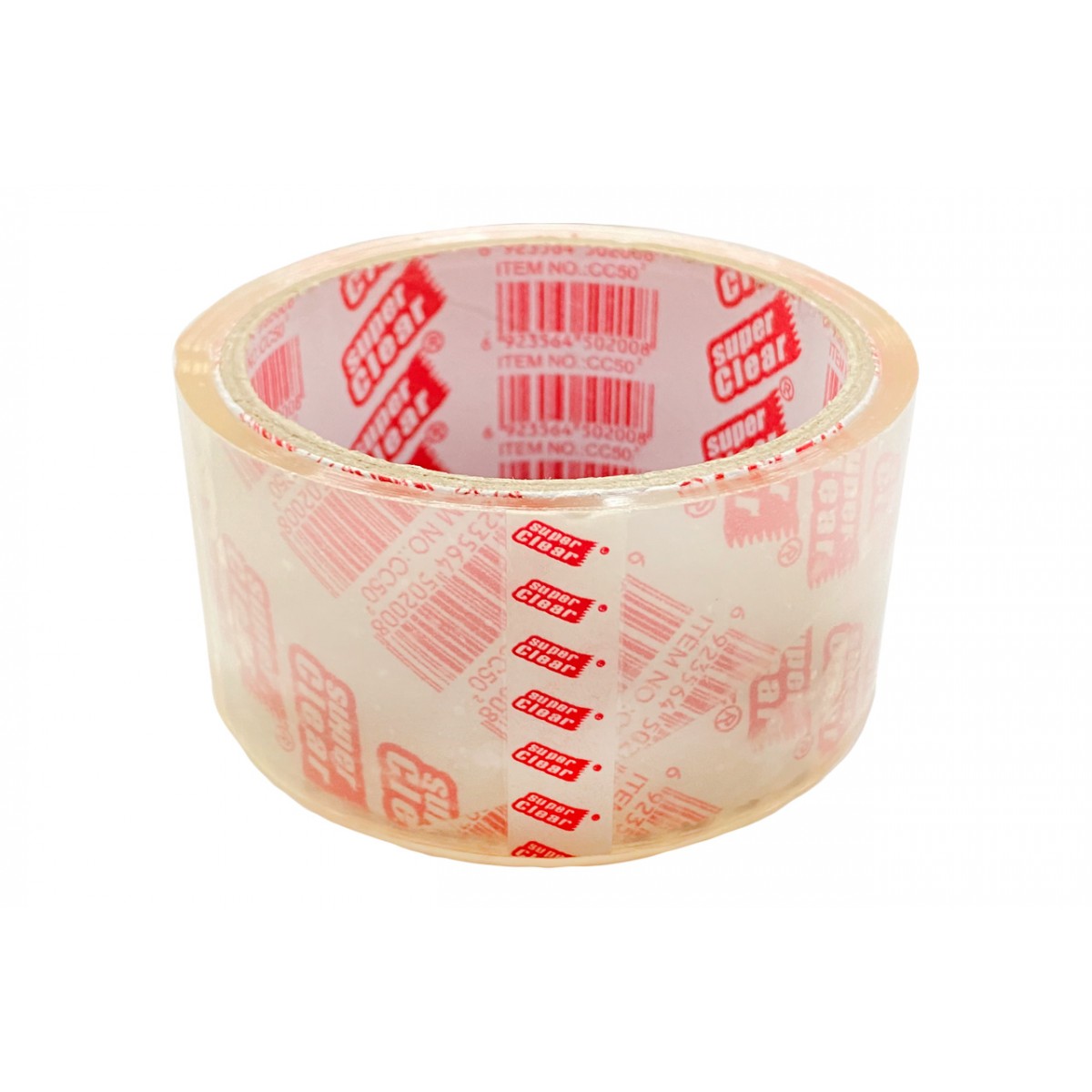 Скотч Super Clear 45мм x 45мкм x 50 прозрачный (Д-С50)