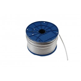 Трос стальной Apro 6 мм х 100 м в оплетке DIN 3055 (WR-PVC6) (100 шт.)