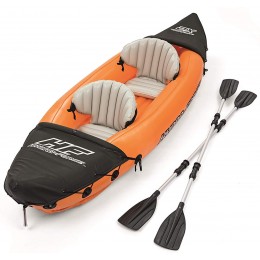 Bestway 65077 (Длина 321 x Ширина 88см) Надувная лодка-байдарка LITE-RAPID X2 KAYAK, двухместная Bestway 65077 (Длина 321 x Ширина 88см) Надувная лодка-байдарка LITE-RAPID X2 KAYAK, двухместная