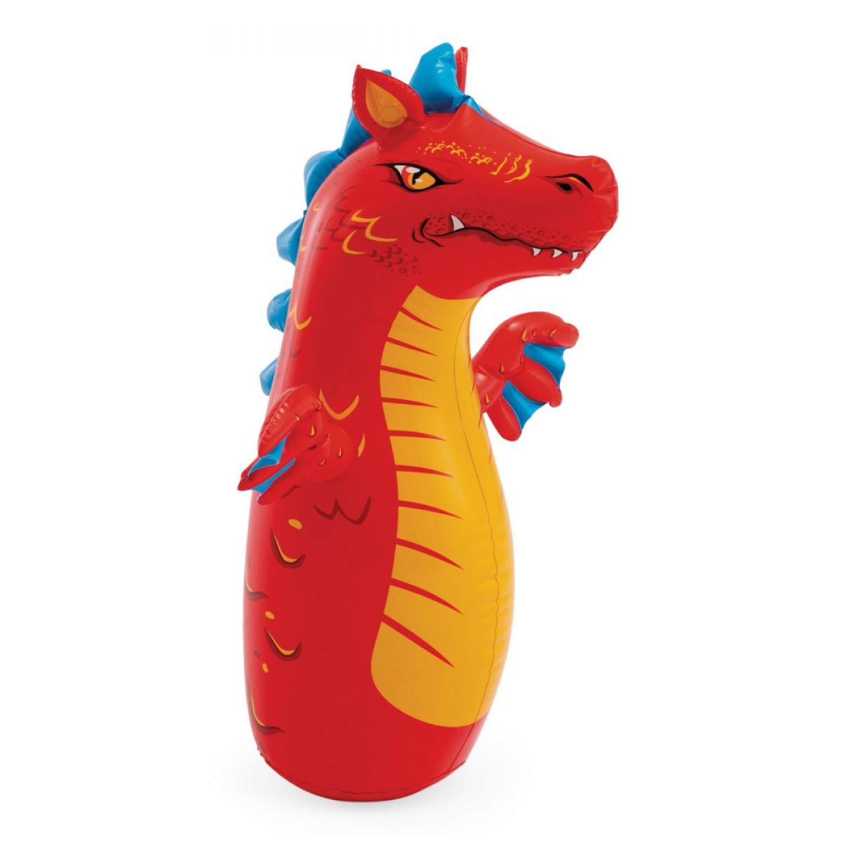 Intex 44669-red-dragon (Диаметр 56 x Высота 94см) Надувнная фигура-неваляшка Тигр
