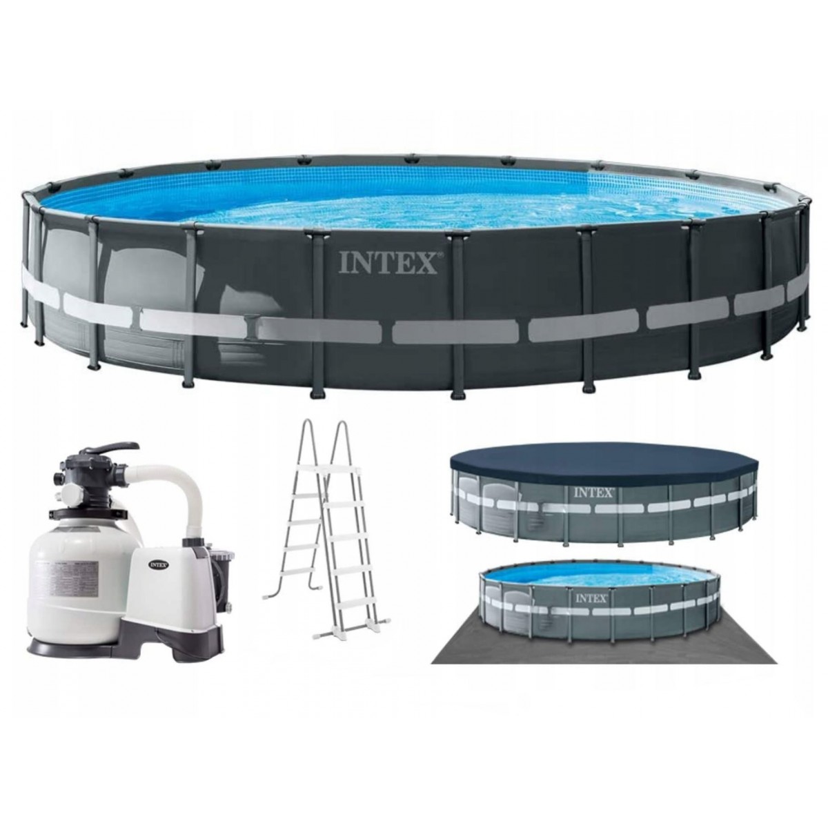Intex 26334 (Диаметр 610 x Высота 122см) Каркасный бассейн ULTRA x TR™ FRAME POOL