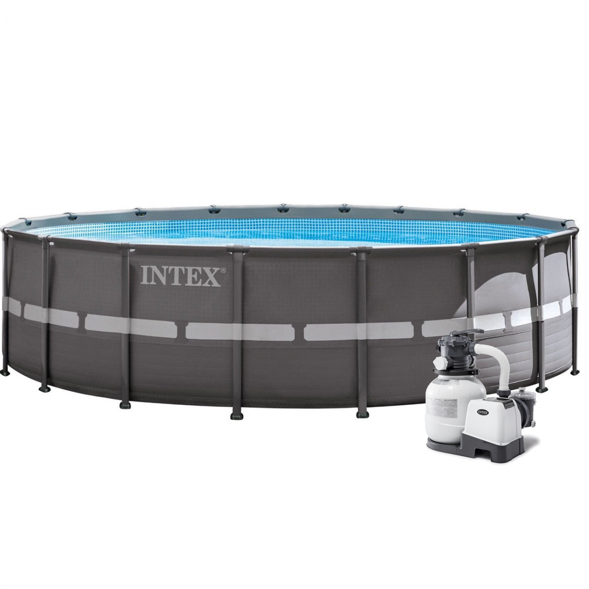 Intex 26340 (Диаметр 732 x Высота 132см) Каркасный бассейн ULTRA x TR™ FRAME POOL