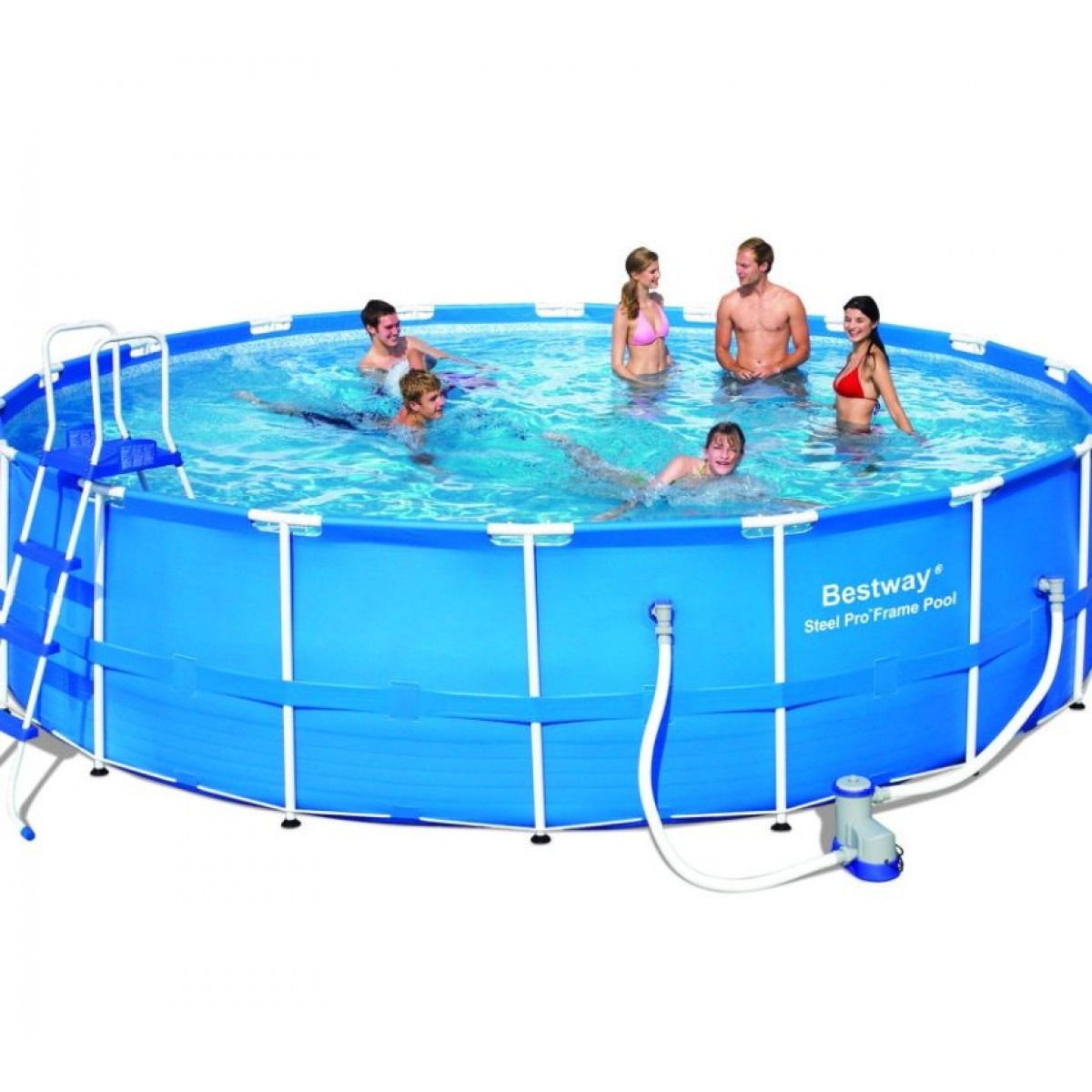 Bestway 56462 (Диаметр 549 x Высота 122см) Каркасный бассейн Steel Pro Frame Pool